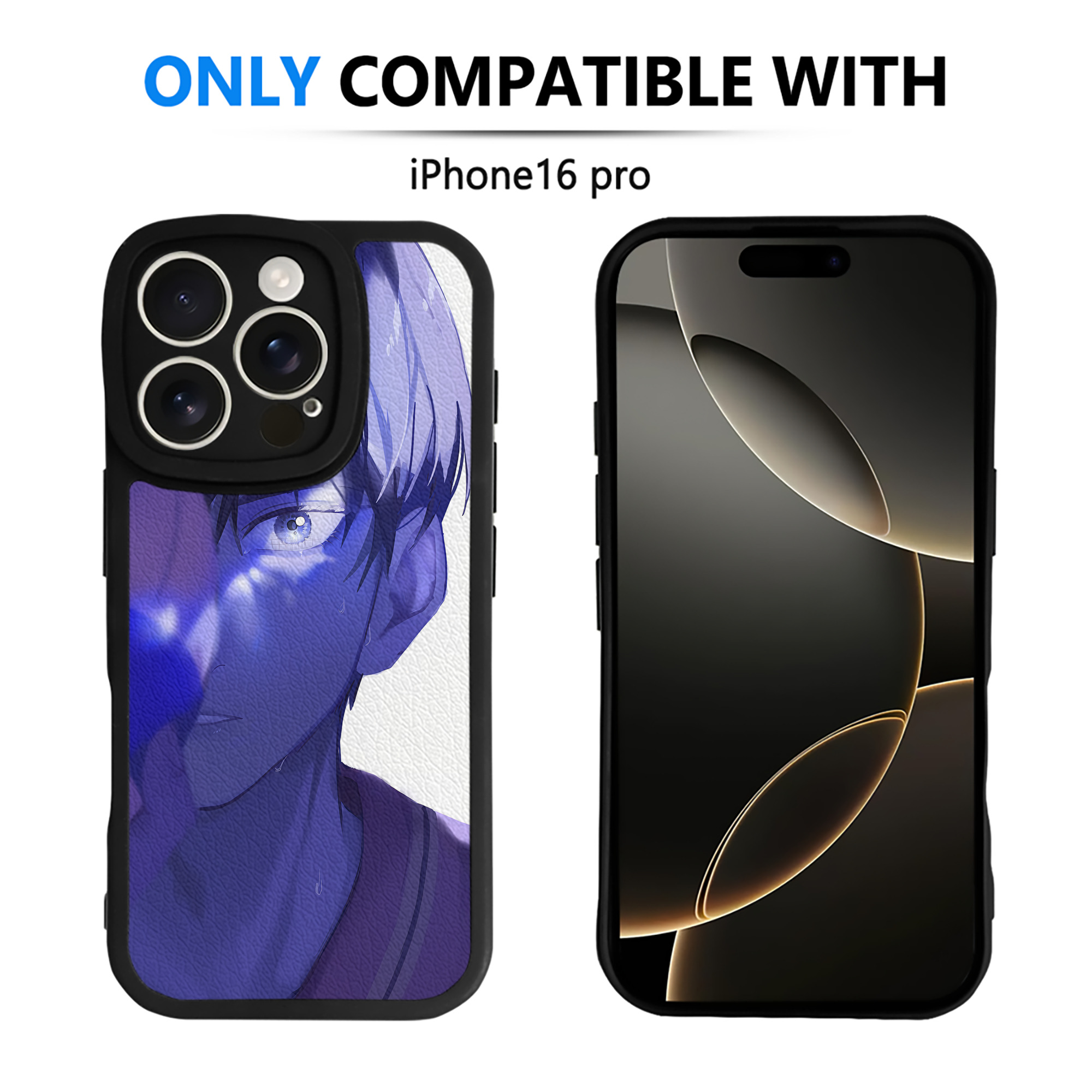 （画像用） ハイキュー!! Haikyu!! 【iPhone 16シリーズ対応】シリコンスマホケース（レザー調） 材質：シリコン